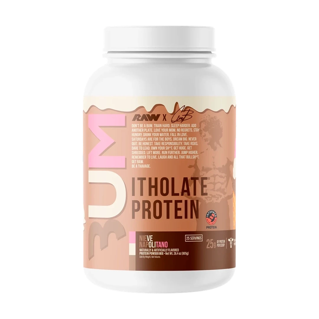 RAW Nutrition BUM Itholate Protein - Nieve Napolitano