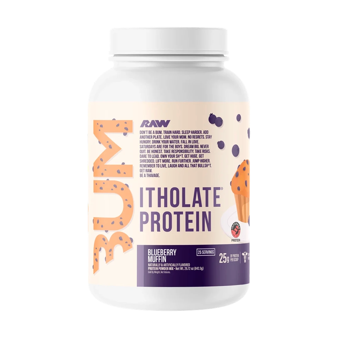 RAW Nutrition BUM Itholate Protein - Blueberry Muffin