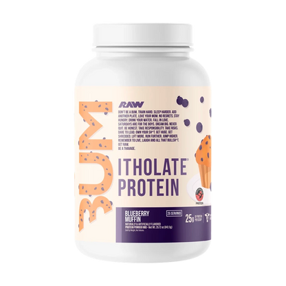 RAW Nutrition BUM Itholate Protein - Blueberry Muffin