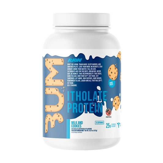 RAW Nutrition BUM Itholate Protein - Milk & Cookies