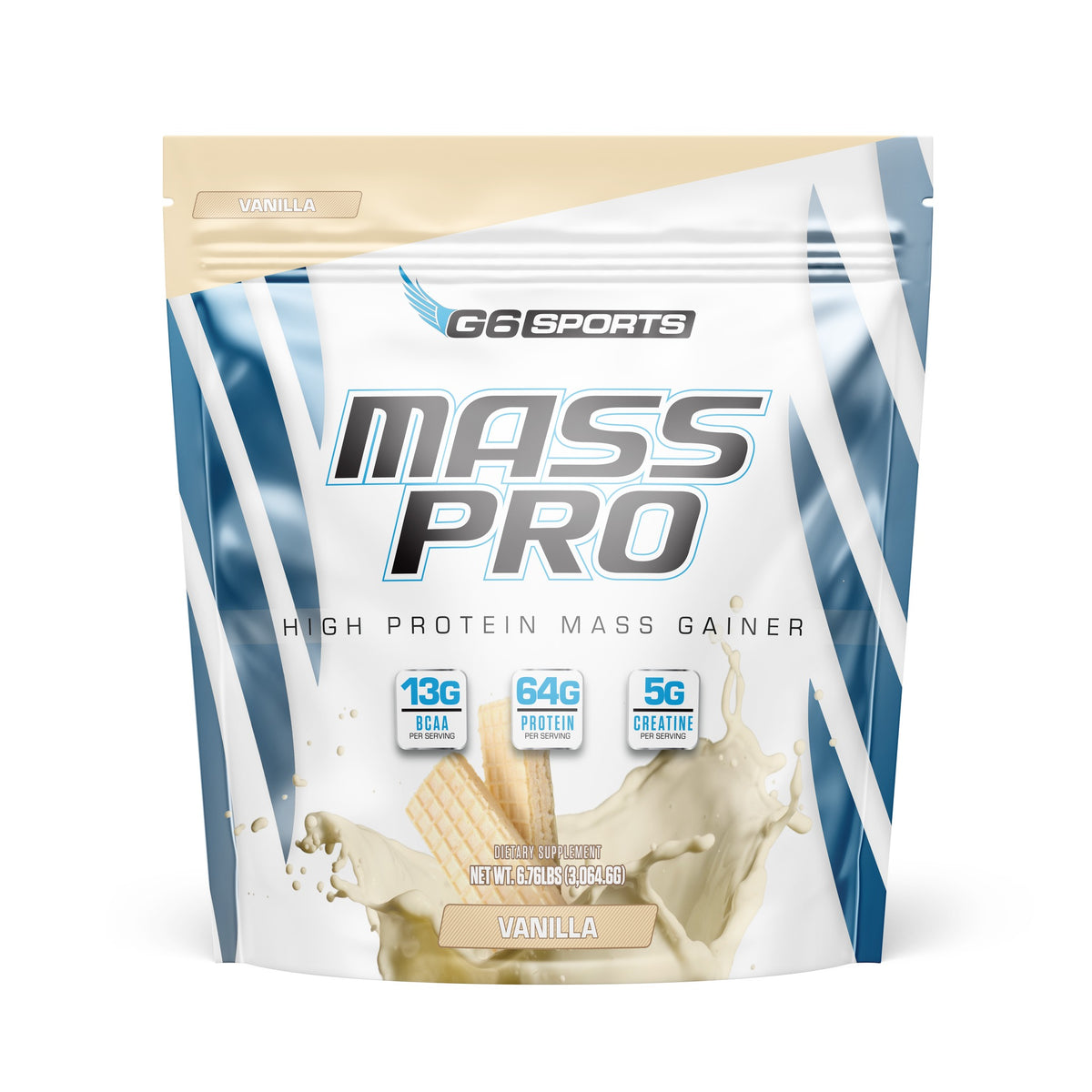 MASS PRO High Protein Mass Gainer (6.76lb Bag)