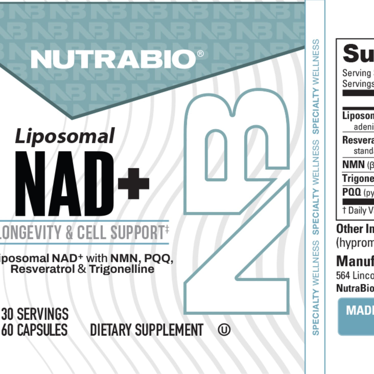 Liposomal NAD+