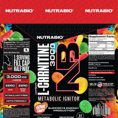 LeanShots Liquid L-Carnitine Shot (3000mg)