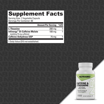 Caffeine & L-Theanine - 60 Servings