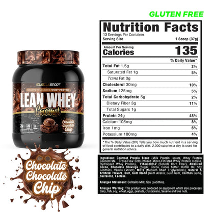 Lean Whey® Gourmet Protein 1lb - Premium Blended Protein