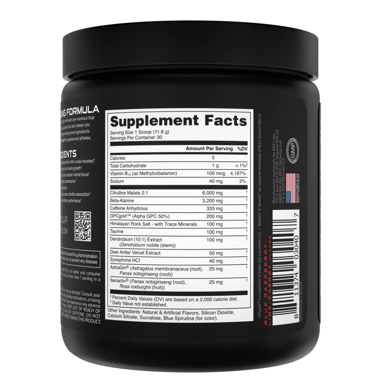 Woke AF - High Stimulant Pre-Workout
