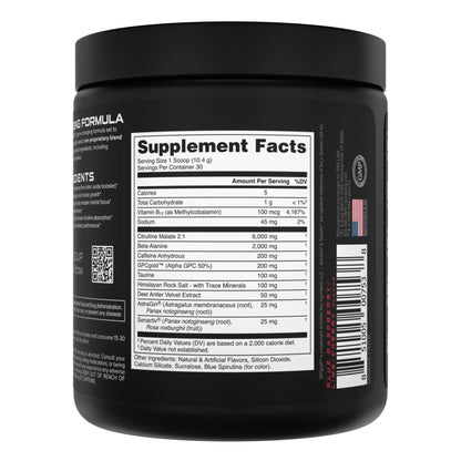 Bucked Up Pre-Workout