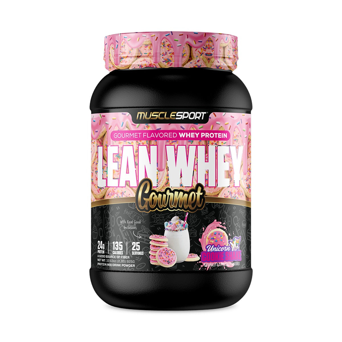 Lean Whey® Gourmet 2lb - Premium Blended Protein