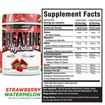 Creatine + Hydration™ 300 Grams