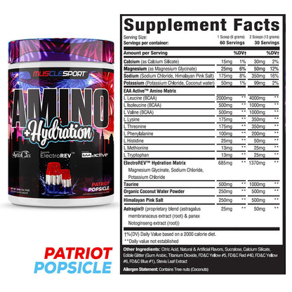 Amino + Hydration™ 360 Grams