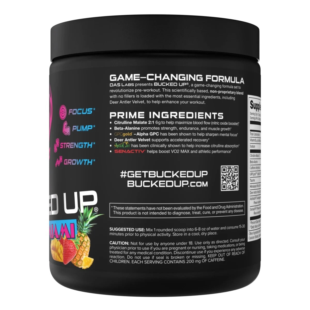 Bucked Up Pre-Workout