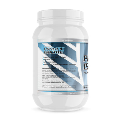 PROLIFIC ISOLATE All-Natural Whey Protein
