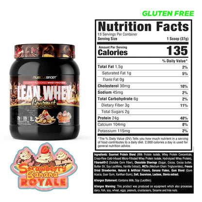 Lean Whey® Gourmet Protein 1lb - Premium Blended Protein