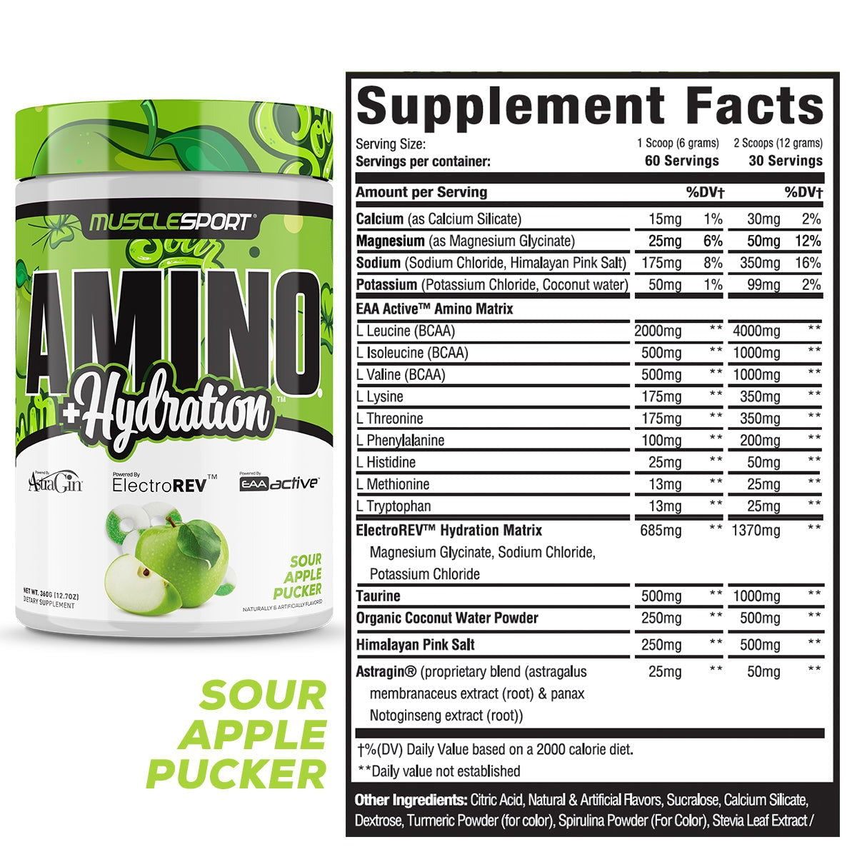 Amino + Hydration™ 360 Grams