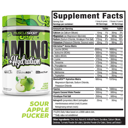 Amino + Hydration™ 360 Grams