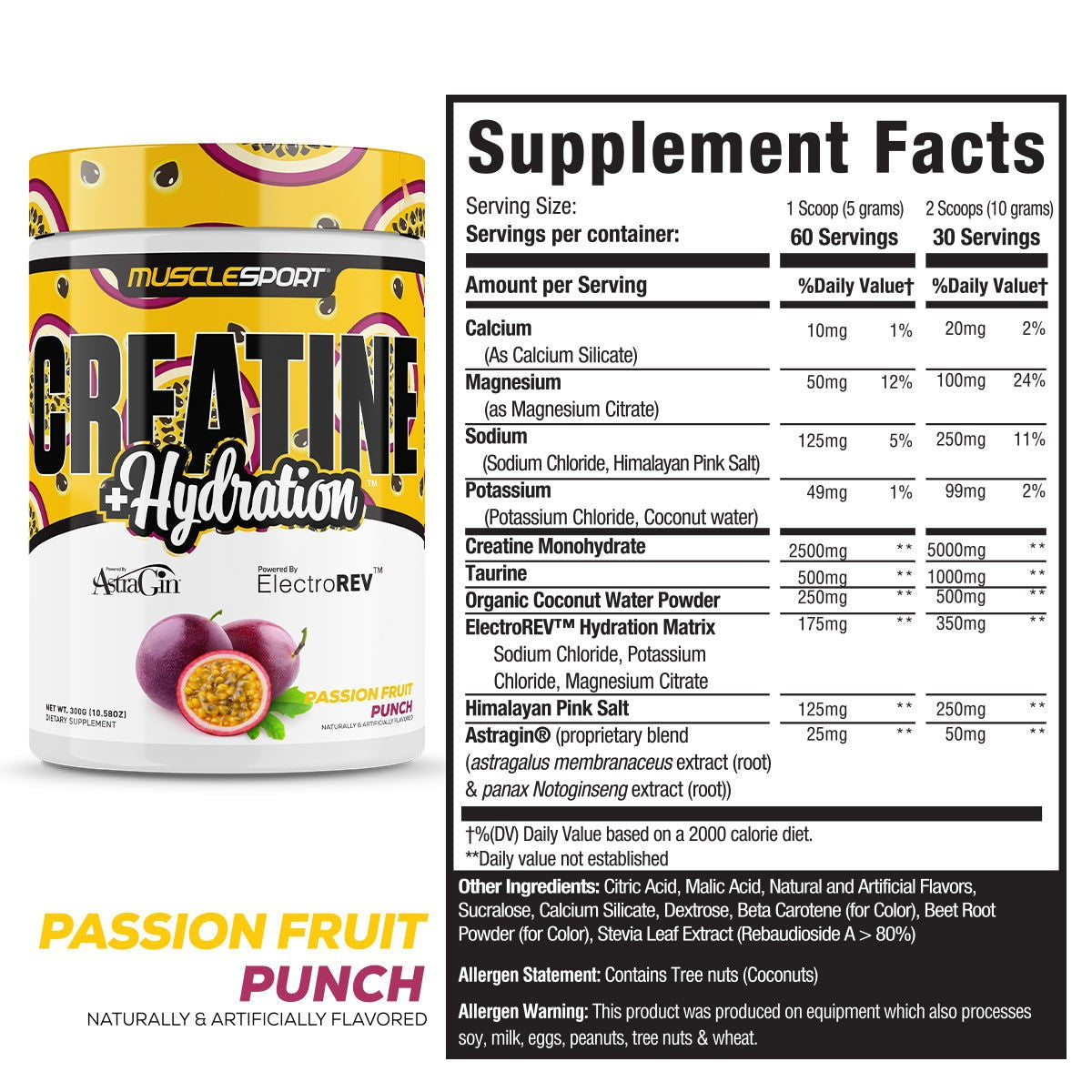 Creatine + Hydration™ 300 Grams