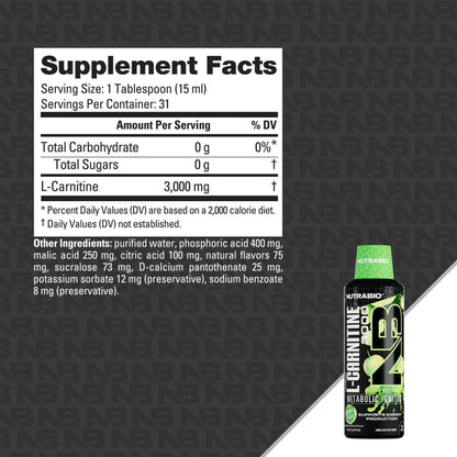 LeanShots Liquid L-Carnitine Shot (3000mg)