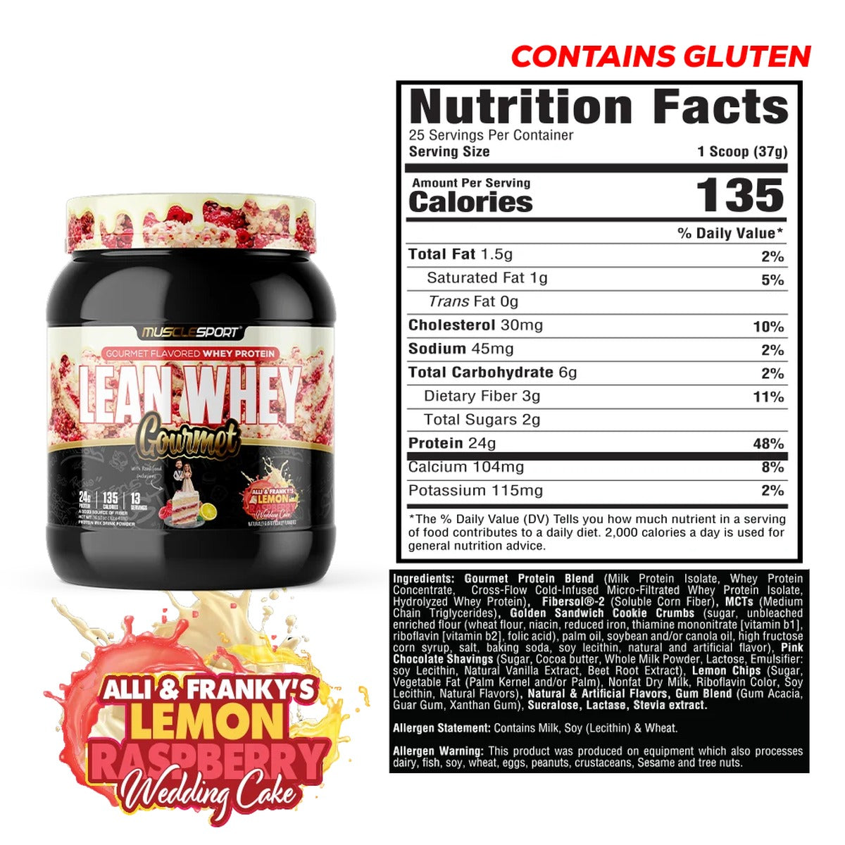Lean Whey® Gourmet Protein 1lb - Premium Blended Protein