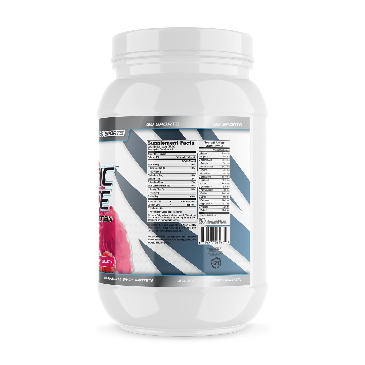 PROLIFIC ISOLATE All-Natural Whey Protein