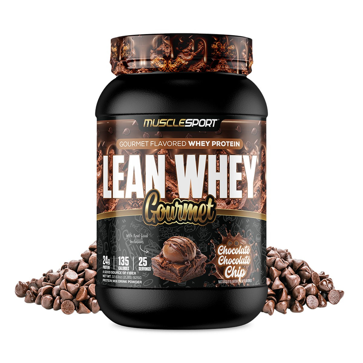 Lean Whey® Gourmet 2lb - Premium Blended Protein