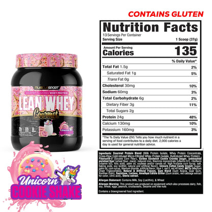 Lean Whey® Gourmet Protein 1lb - Premium Blended Protein