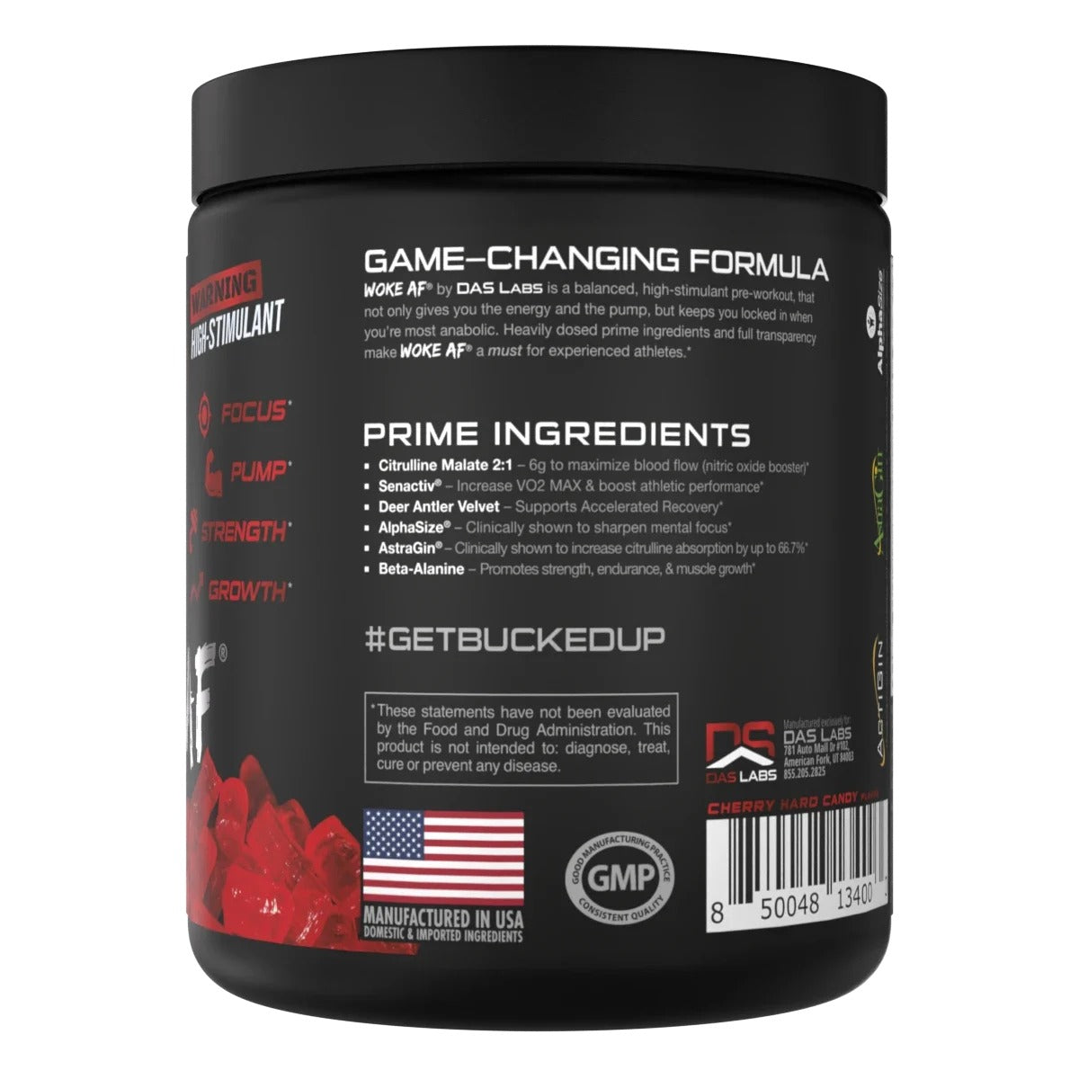 Woke AF - High Stimulant Pre-Workout