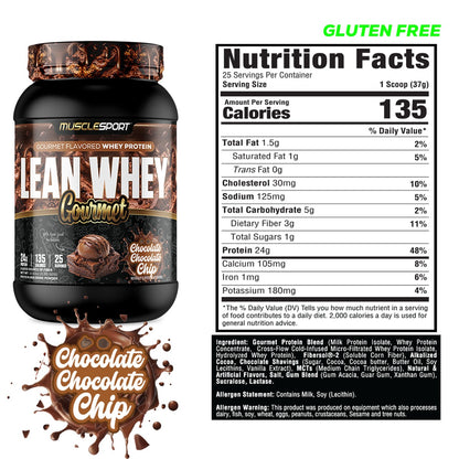 Lean Whey® Gourmet 2lb - Premium Blended Protein