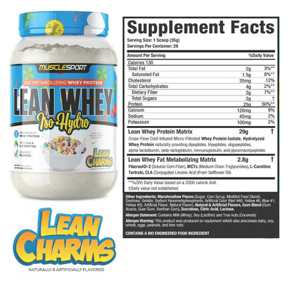 Lean Whey® Iso Hydro Protein 2lb - Standard