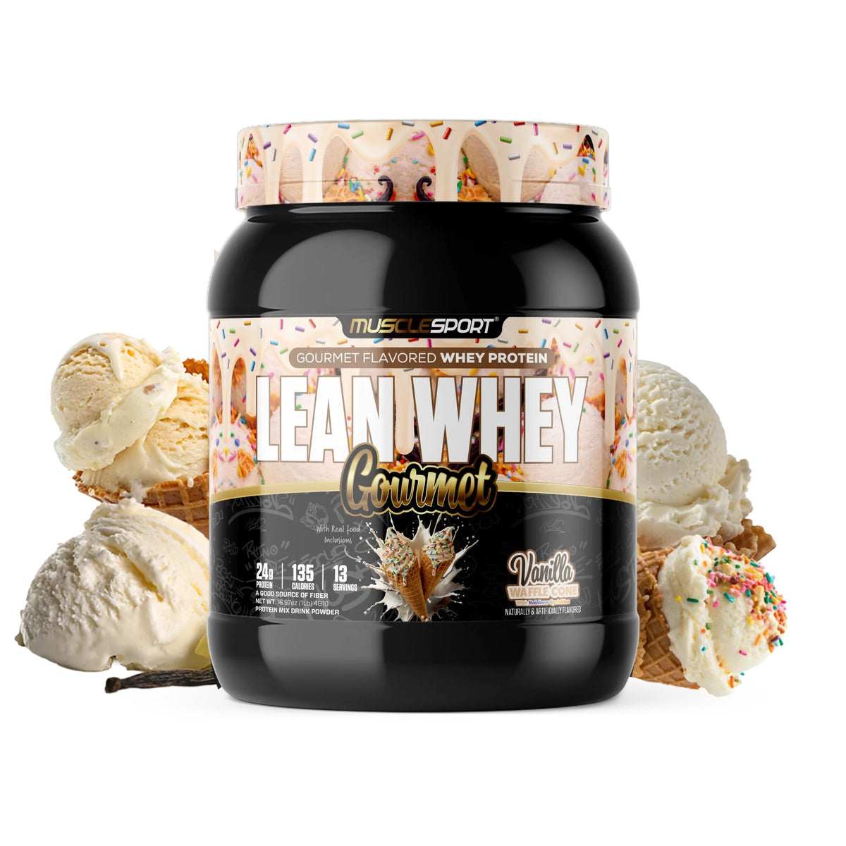 Lean Whey® Gourmet Protein 1lb - Premium Blended Protein
