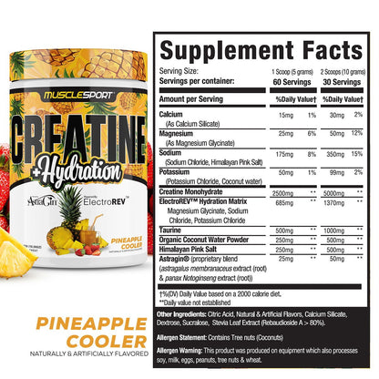 Creatine + Hydration™ 300 Grams