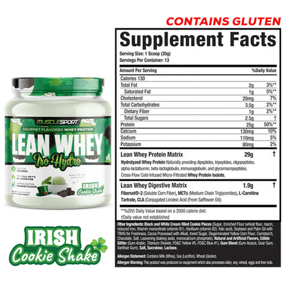 Lean Whey® Iso Hydro Protein 1lb