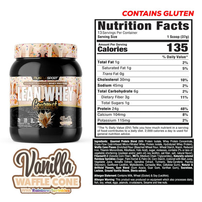 Lean Whey® Gourmet Protein 1lb - Premium Blended Protein