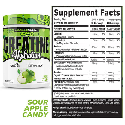 Creatine + Hydration™ 300 Grams