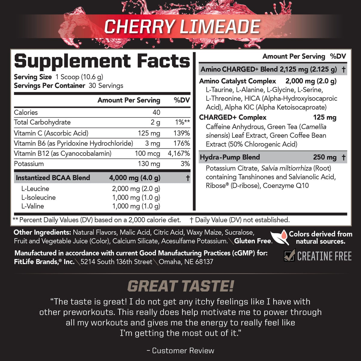 BCAA Charged+