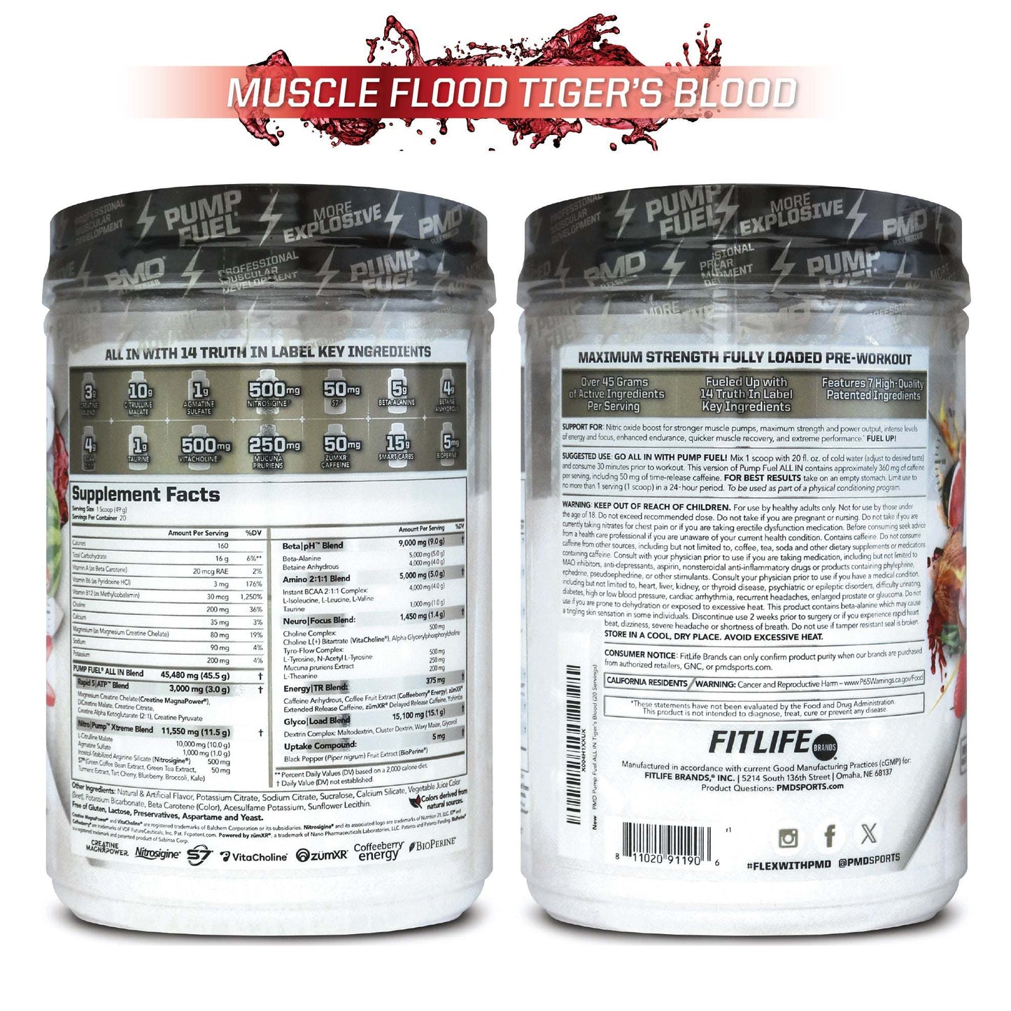 Pump Fuel® ALL IN Insanity
