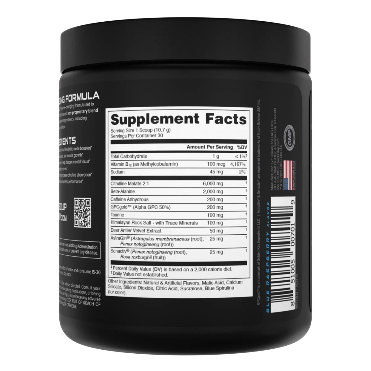 Bucked Up Pre-Workout