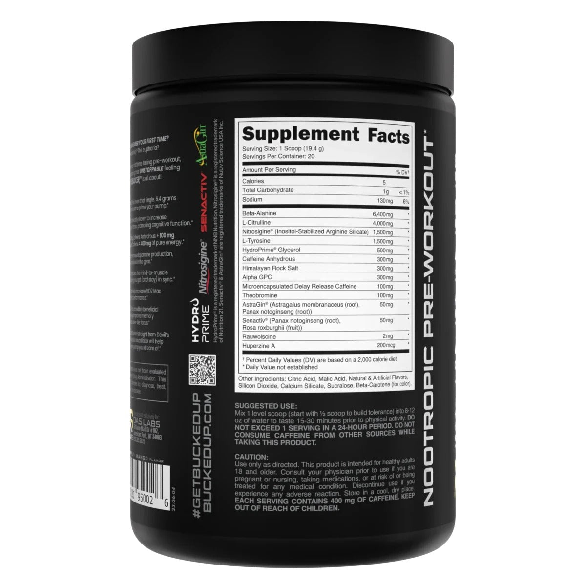 Mother Bucker Pre-Workout