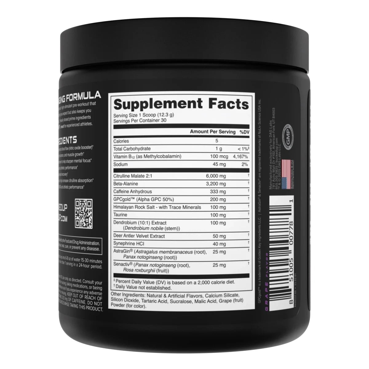 Woke AF - High Stimulant Pre-Workout