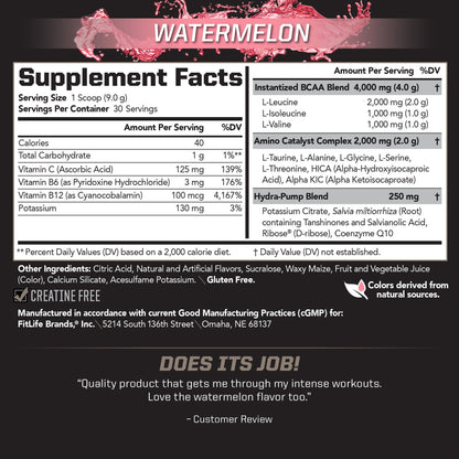 BCAA Stim Free