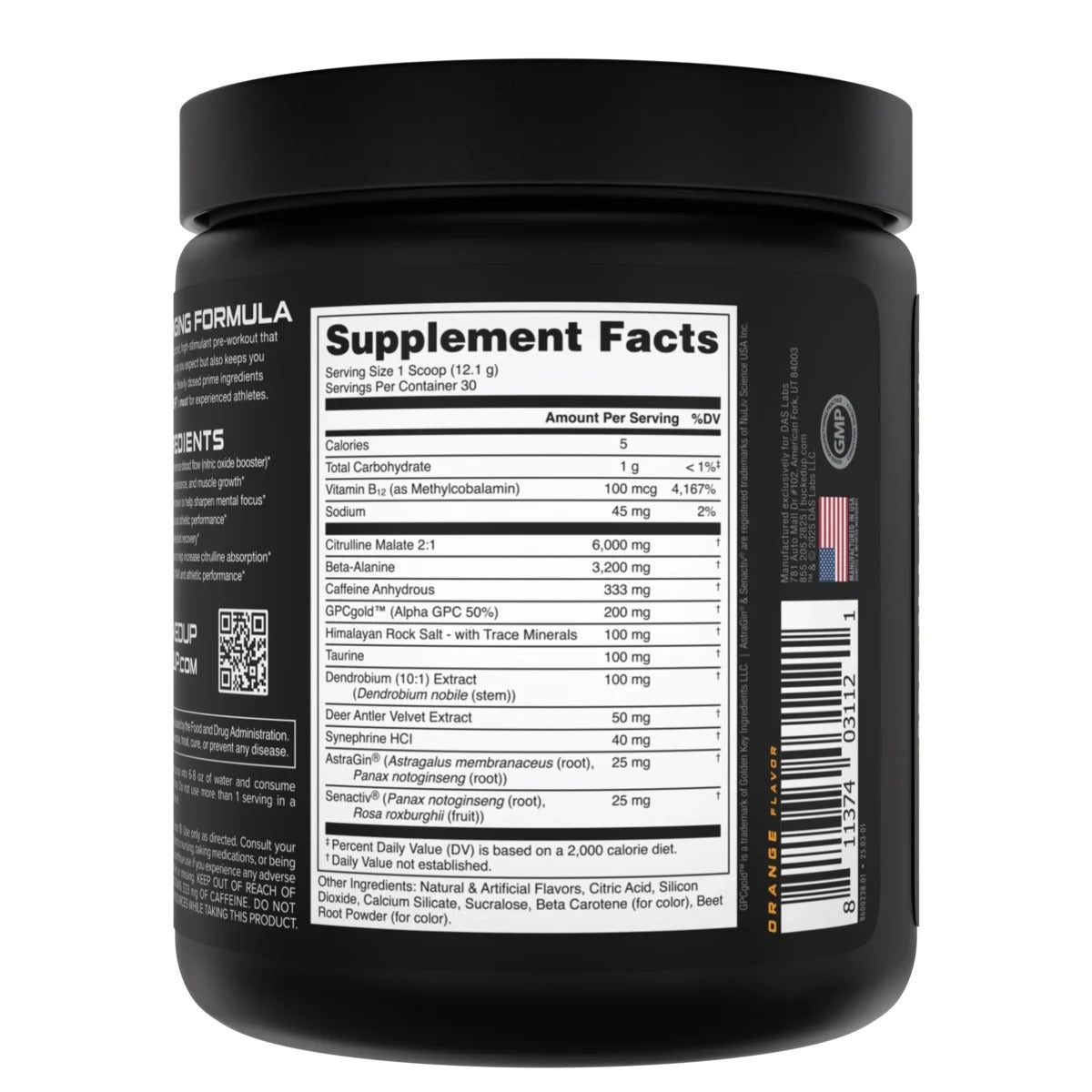 Woke AF - High Stimulant Pre-Workout