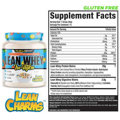 Lean Whey® Iso Hydro Protein 1lb