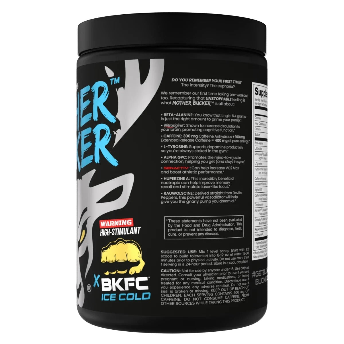 Mother Bucker Pre-Workout