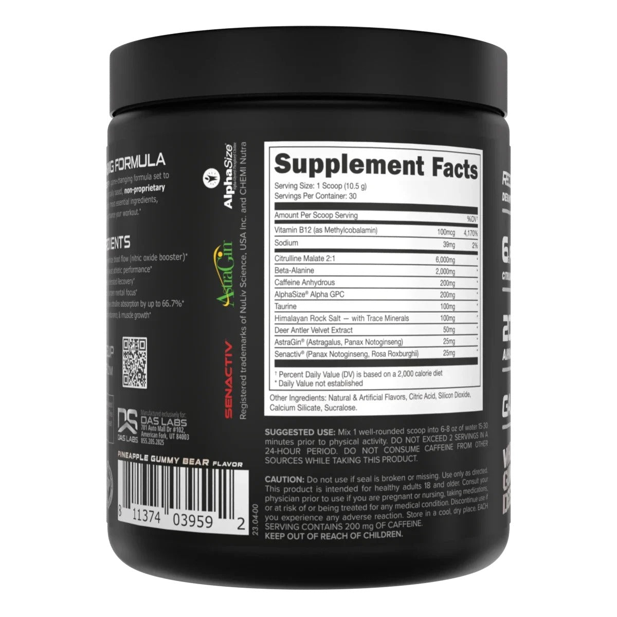 Bucked Up Pre-Workout