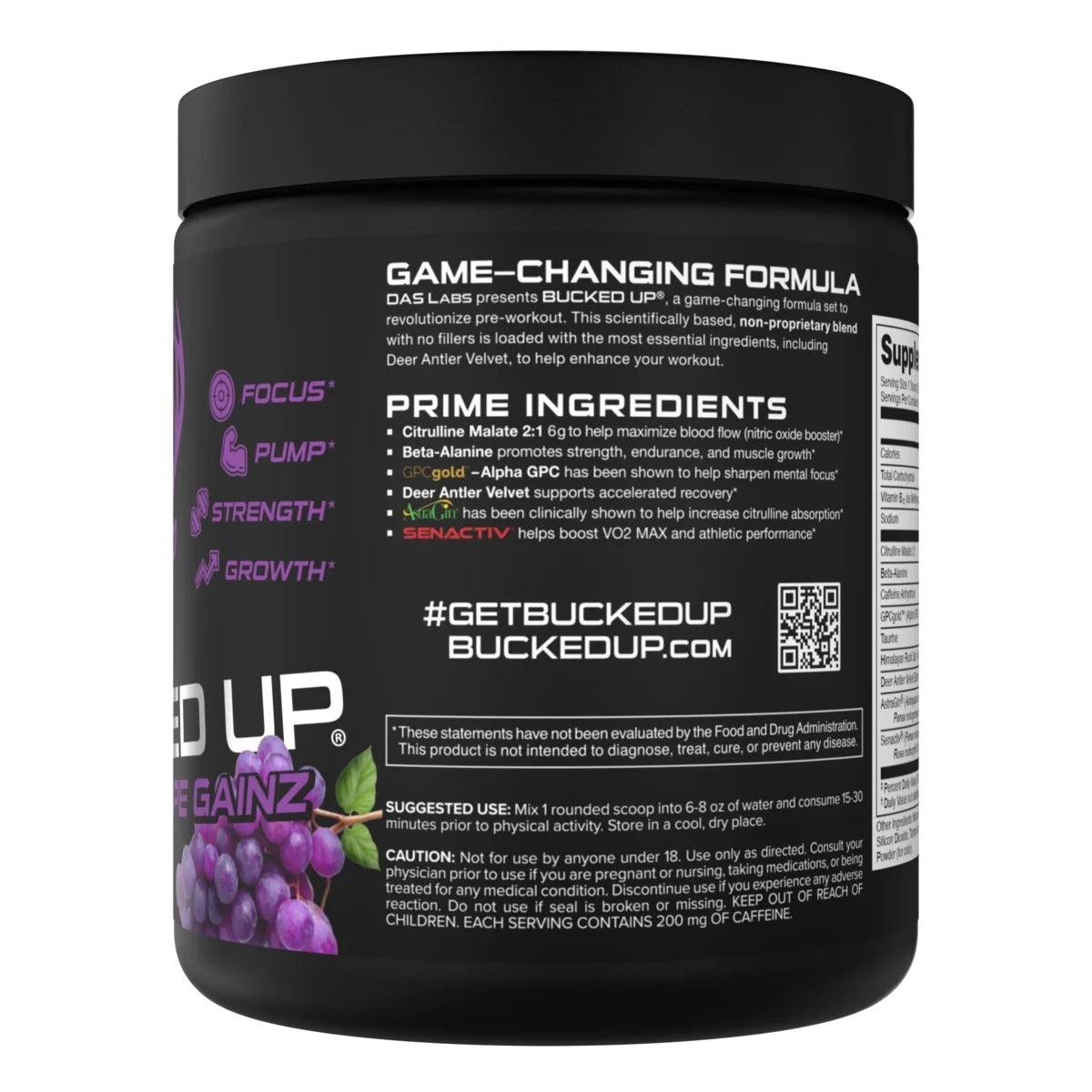 Bucked Up Pre-Workout