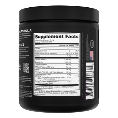 Bucked Up Pre-Workout