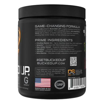 Bucked Up Pre-Workout