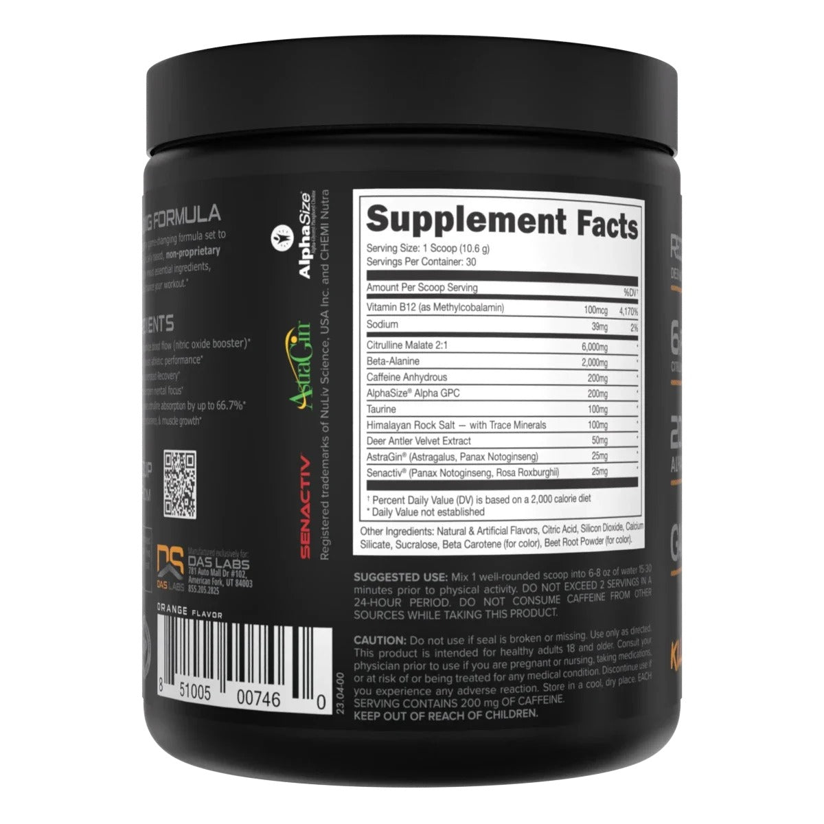 Bucked Up Pre-Workout