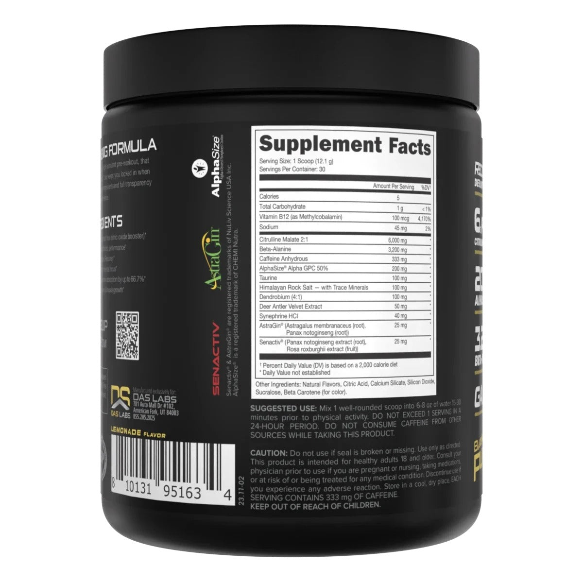 Woke AF - High Stimulant Pre-Workout