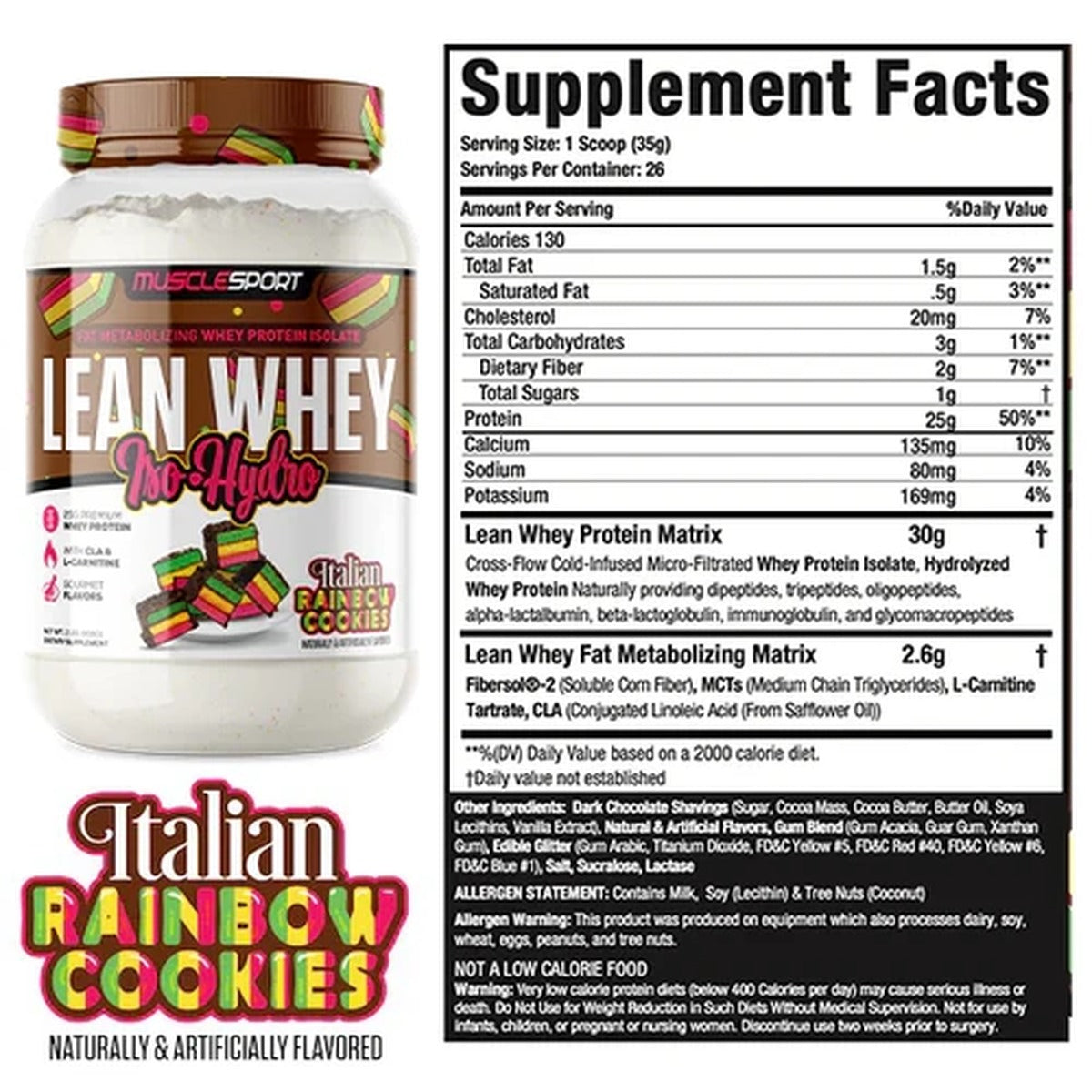 Lean Whey® Iso Hydro 2lb - Limited Edition