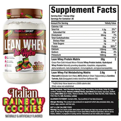 Lean Whey® Iso Hydro 2lb - Limited Edition